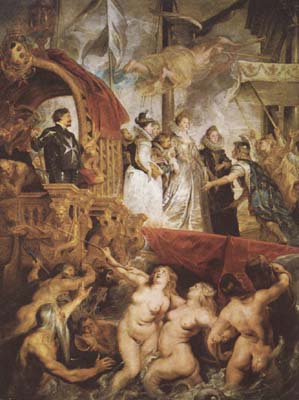 Peter Paul Rubens The Landing of Marie de'Medici at Marseilles (mk080